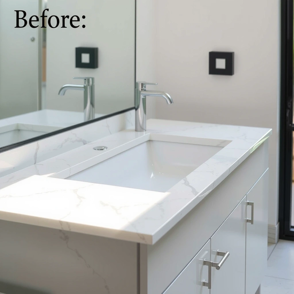 Immaculate surfaces reflecting light