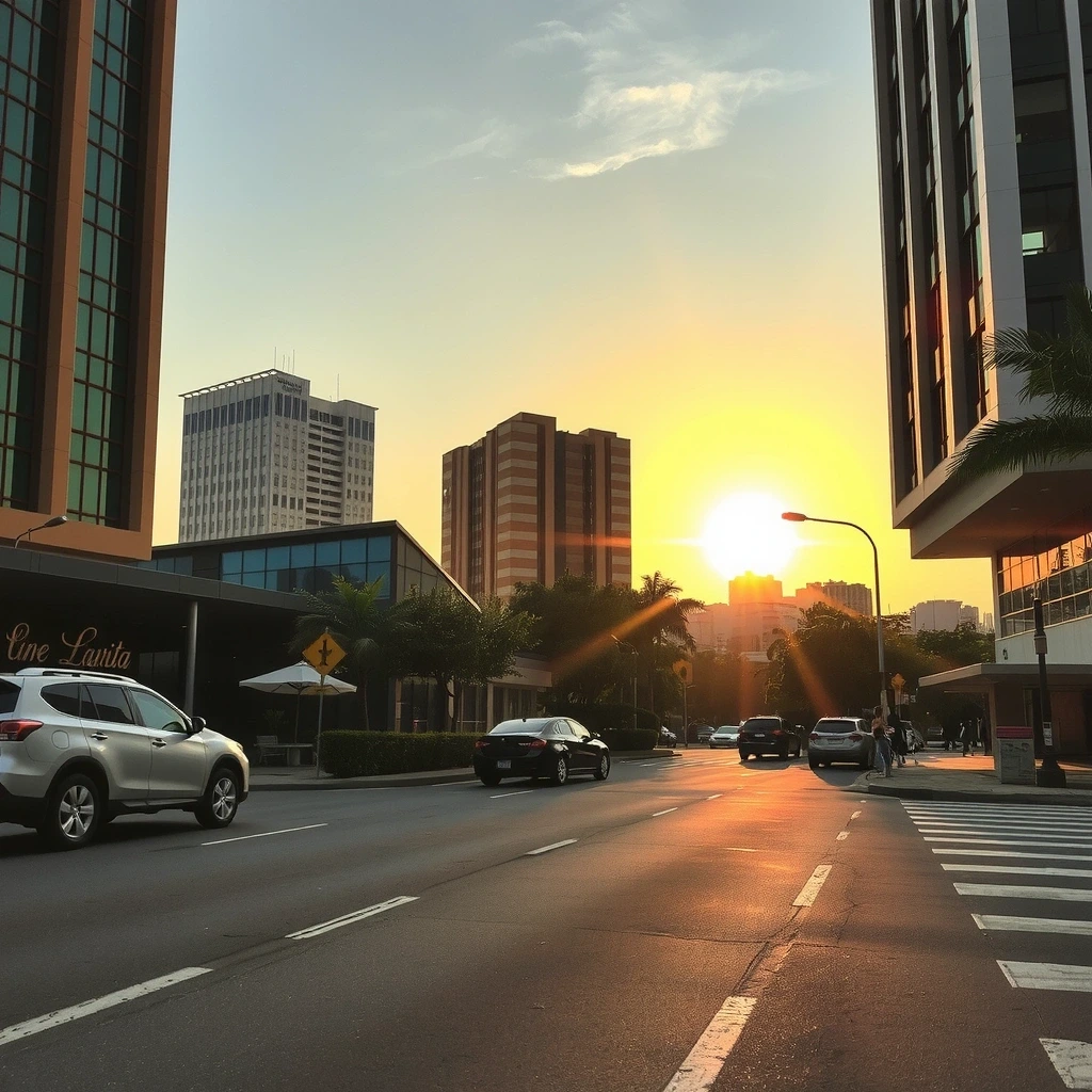 Cebu City skyline view
